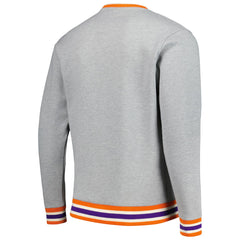 New Era - Phoenix Suns Unisex Vintage Throwback Crew Sweatshirt - Heather Gray