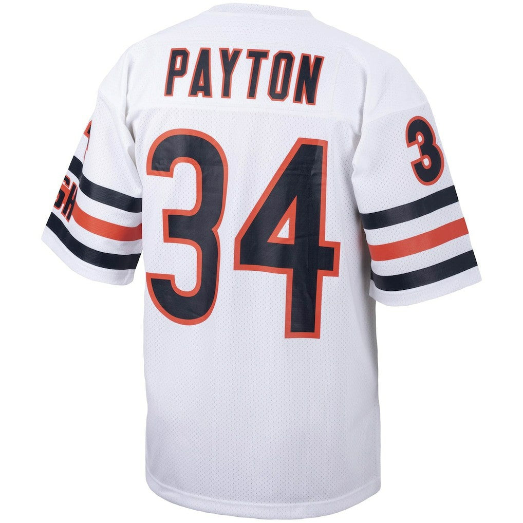 Walter Payton Chicago Bears Big & Tall 1985 Retired Player Replica Jersey White - Mitchell & Ness