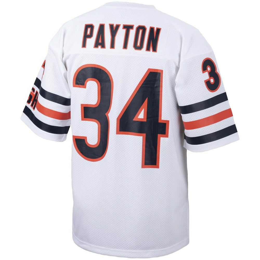 Walter Payton Chicago Bears Big & Tall 1985 Retired Player Replica Jersey White - Mitchell & Ness