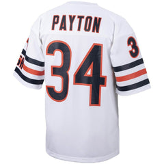 Walter Payton Chicago Bears Big & Tall 1985 Retired Player Replica Jersey White - Mitchell & Ness