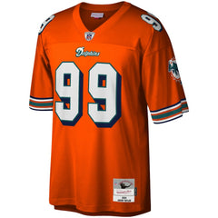 Jason Taylor Miami Dolphins Big & Tall 2004 Retired Player Replica Jersey Orange - Mitchell & Ness
