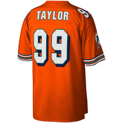 Jason Taylor Miami Dolphins Big & Tall 2004 Retired Player Replica Jersey Orange - Mitchell & Ness