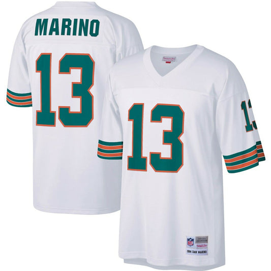 Dan Marino Miami Dolphins Big & Tall 1984 Retired Player Replica Jersey - White discount | NFL Jerseys