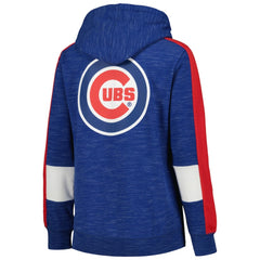 Chicago Cubs New Era Women's Colorblock Full-Zip Hoodie On Sale