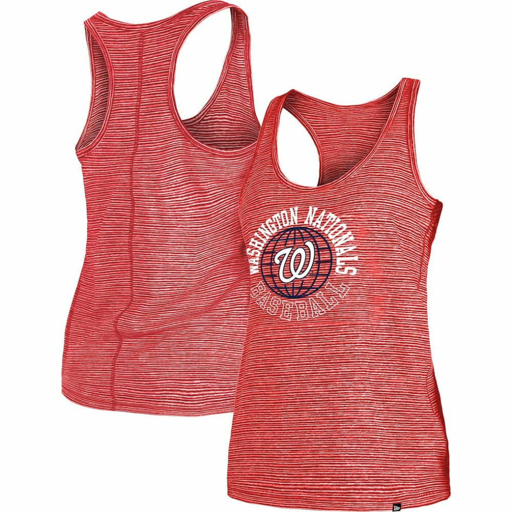 Washington Nationals New Era Women's Active Racerback Tank Top Lifestyle