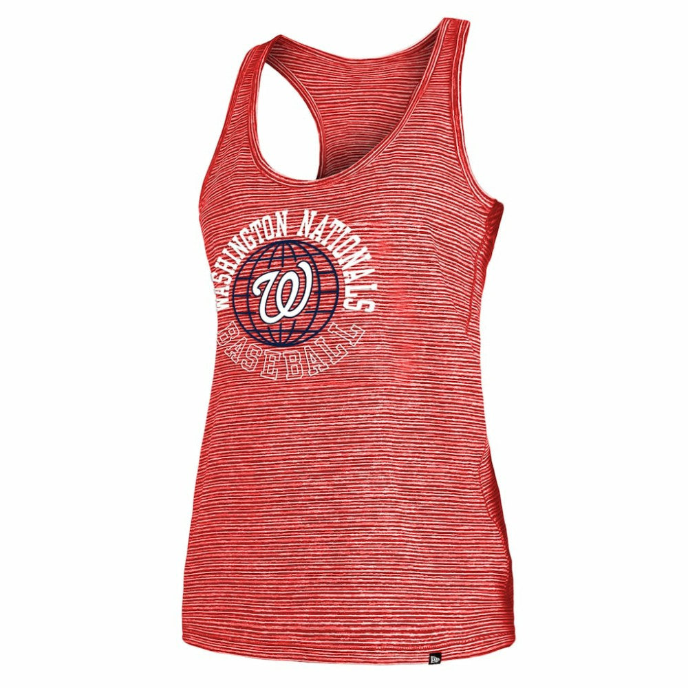 Washington Nationals New Era Women's Active Racerback Tank Top Lifestyle