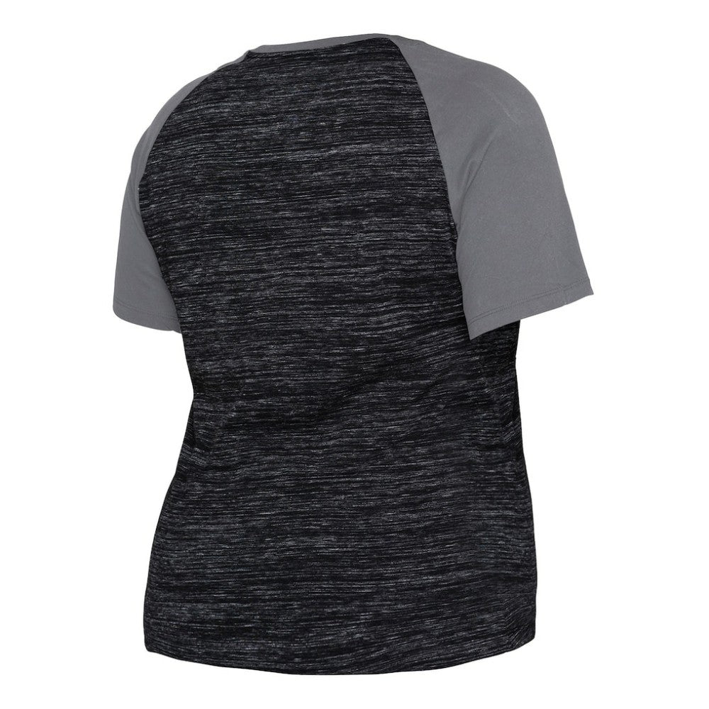 Chicago White Sox New Era Women's Plus Size Space Dye Raglan V-Neck T-Shirt On Sale