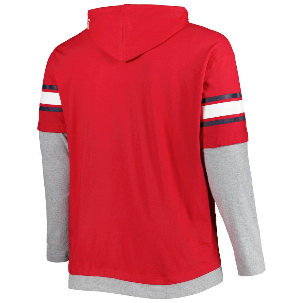 St. Louis Cardinals New Era Big & Tall Twofer Pullover Hoodie Clearance