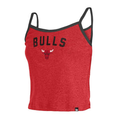 New Era - Chicago Bulls Women's Spaghetti Strap Tank Top - Red