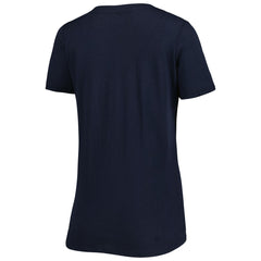 Tennessee Titans New Era Women's Ink Dye Sideline V-Neck T-Shirt Navy - NFL