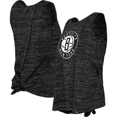 New Era - Brooklyn Nets Women's Space Dye Active Tank Top - Black