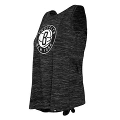 New Era - Brooklyn Nets Women's Space Dye Active Tank Top - Black