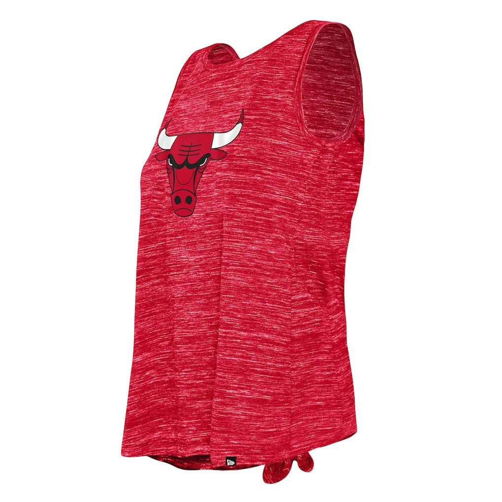 New Era - Chicago Bulls Women's Space Dye Active Tank Top - Red