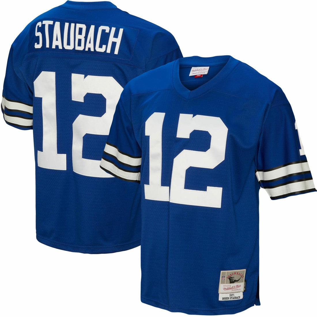 Roger Staubach Dallas Cowboys Legacy Replica Jersey Royal - Mitchell & Ness
