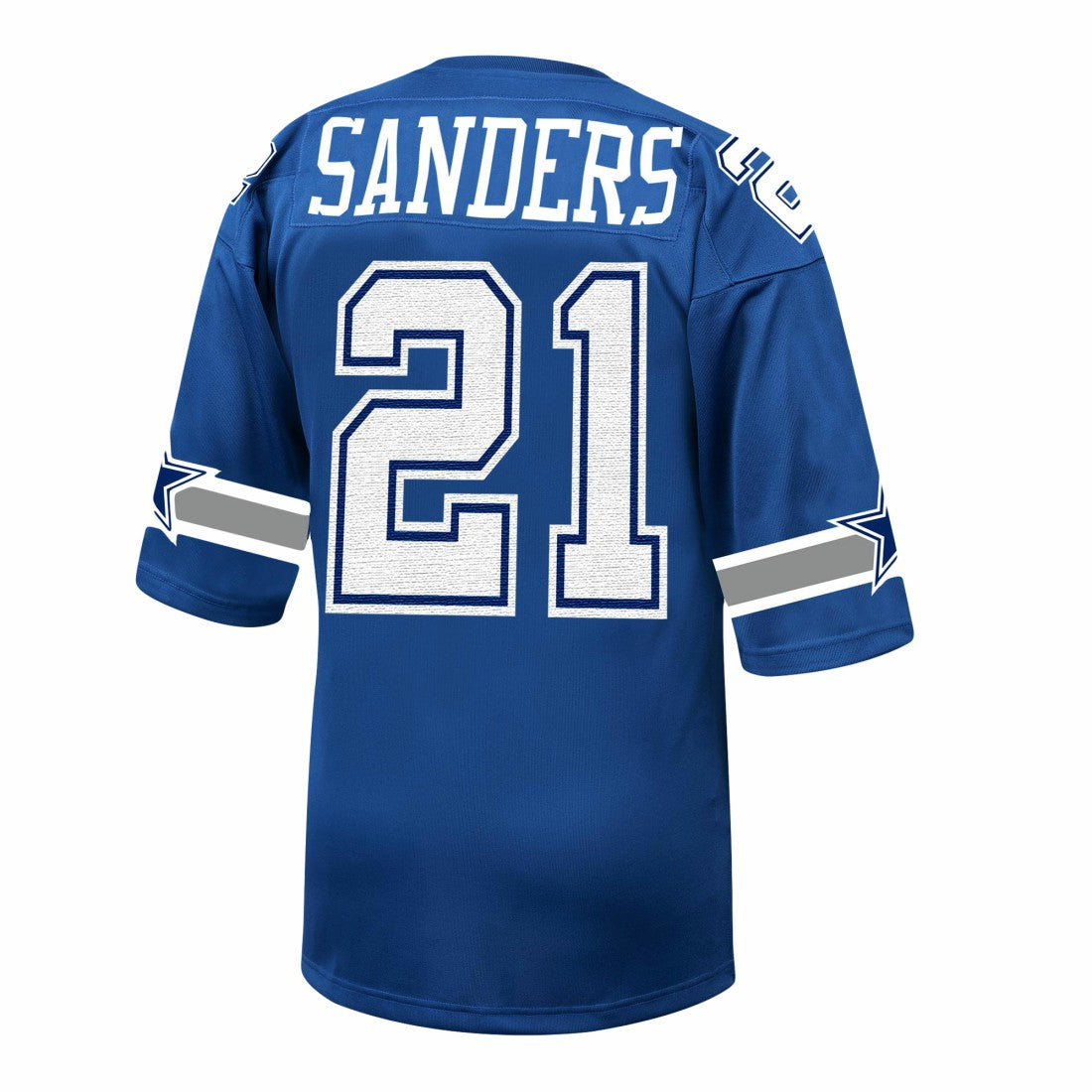 Deion Sanders Dallas Cowboys 1996 Authentic Throwback Retired Player Jersey Royal - Mitchell & Ness
