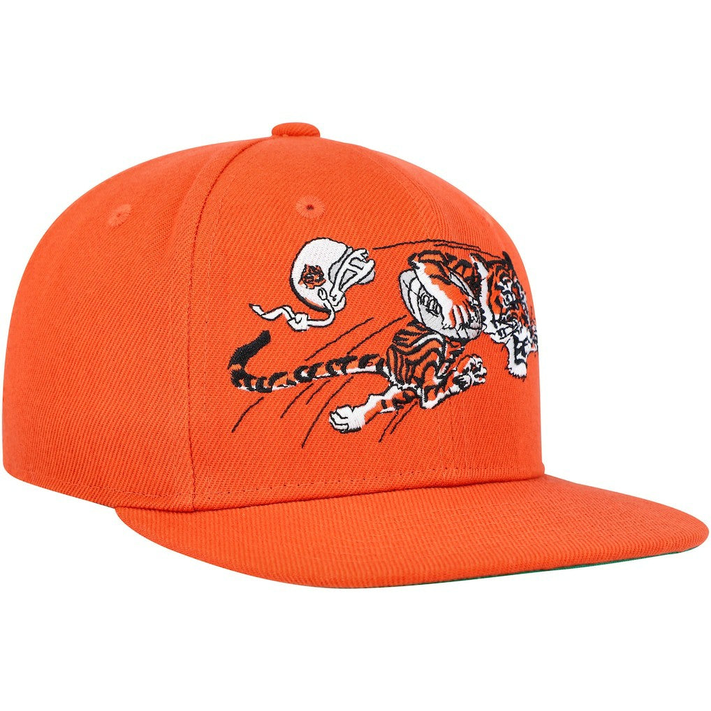 Cincinnati Bengals Youth Gridiron Classics Ground Snapback Hat Orange - Mitchell & Ness
