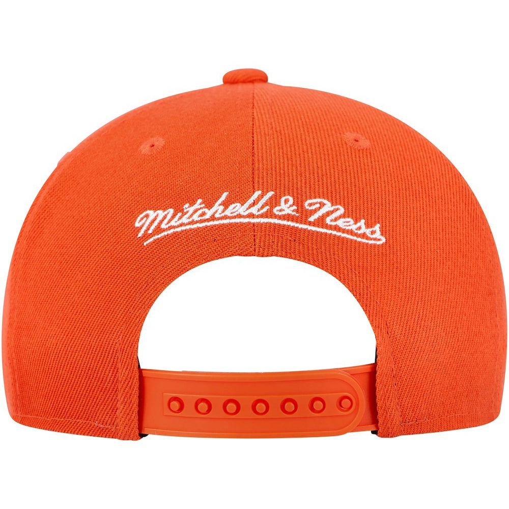 Cincinnati Bengals Youth Gridiron Classics Ground Snapback Hat Orange - Mitchell & Ness