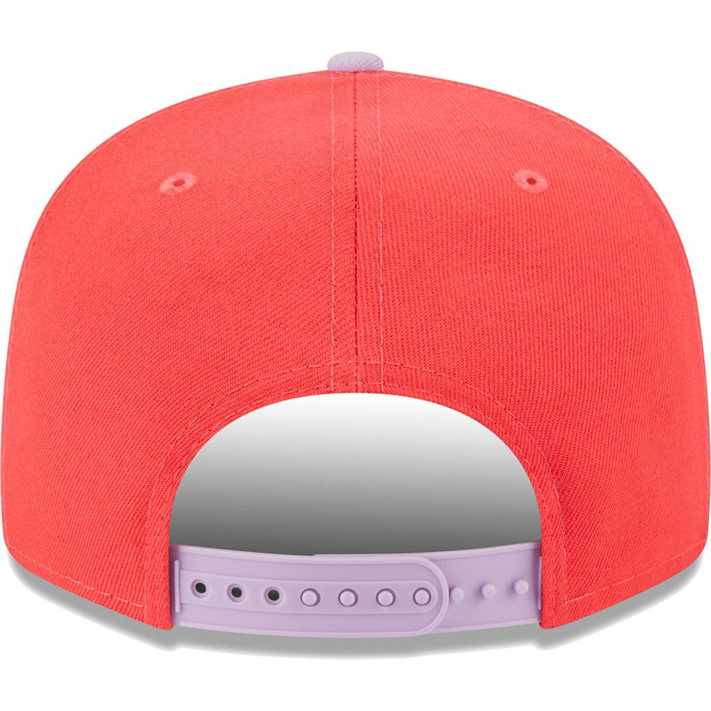 San Francisco 49ers New Era Two-Tone Color Pack 9FIFTY Snapback Hat Red/Lavender - NFL