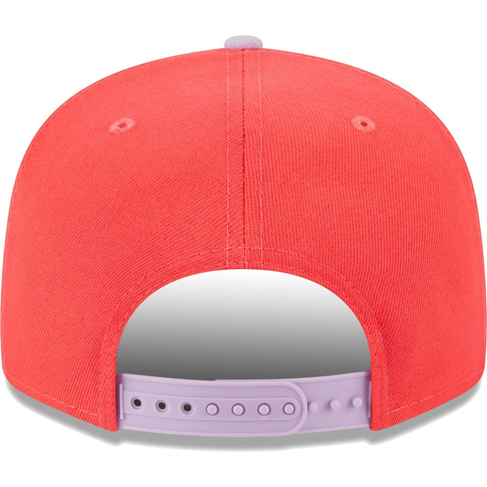 San Francisco 49ers New Era Two-Tone Color Pack 9FIFTY Snapback Hat Red/Lavender - NFL