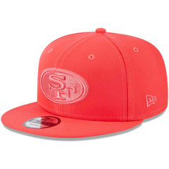 San Francisco 49ers New Era Color Pack Brights 9FIFTY Snapback Hat Scarlet - NFL