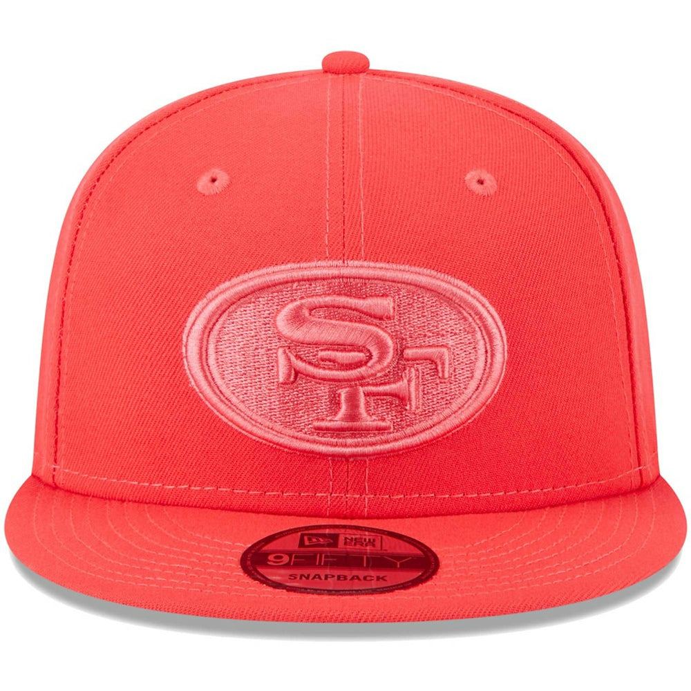 San Francisco 49ers New Era Color Pack Brights 9FIFTY Snapback Hat Scarlet - NFL