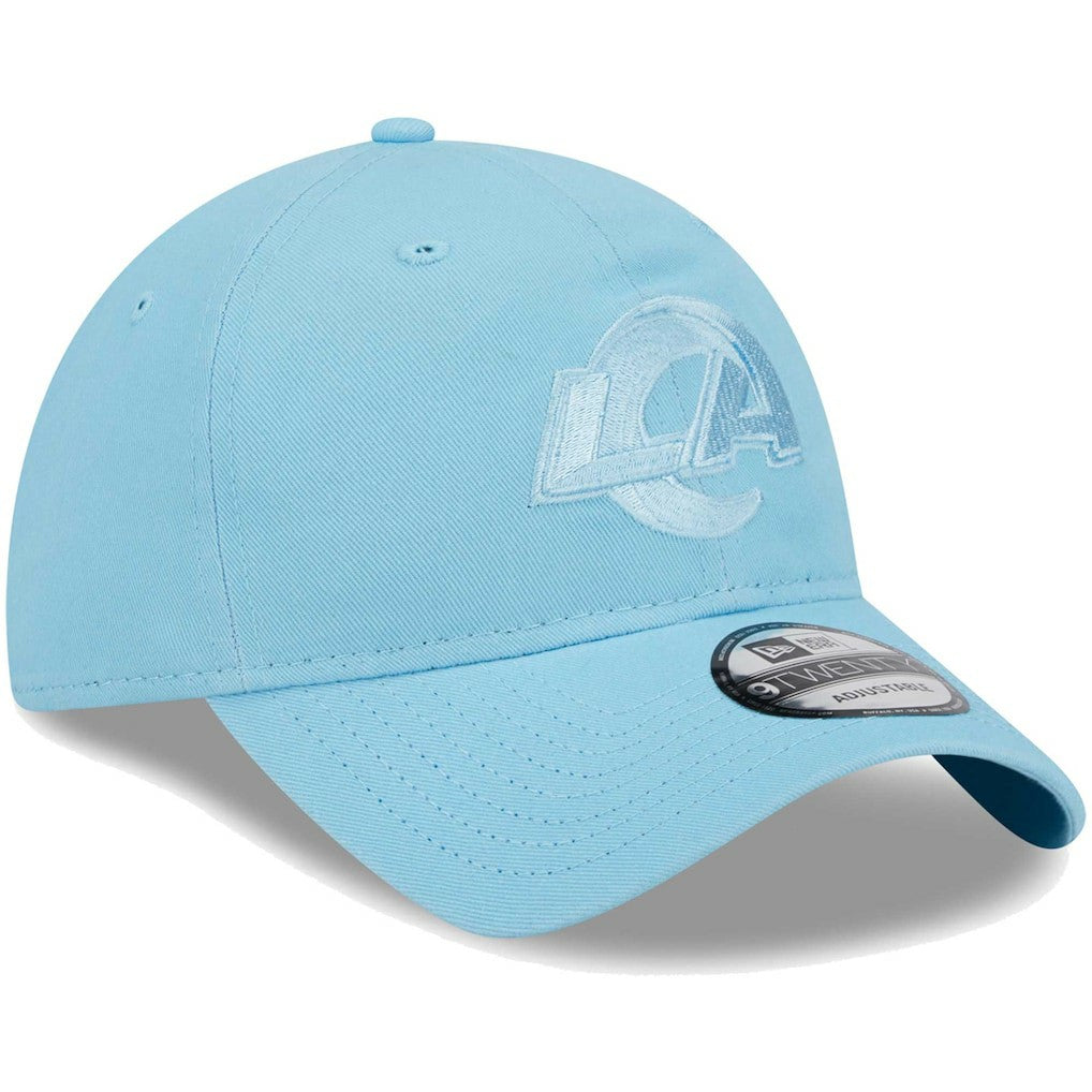 Los Angeles Rams New Era Core Classic 2.0 Brights 9TWENTY Adjustable Hat Light Blue - NFL