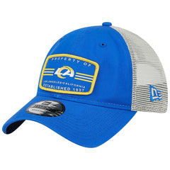 Los Angeles Rams New Era Property Trucker 9TWENTY Adjustable Hat Royal - NFL