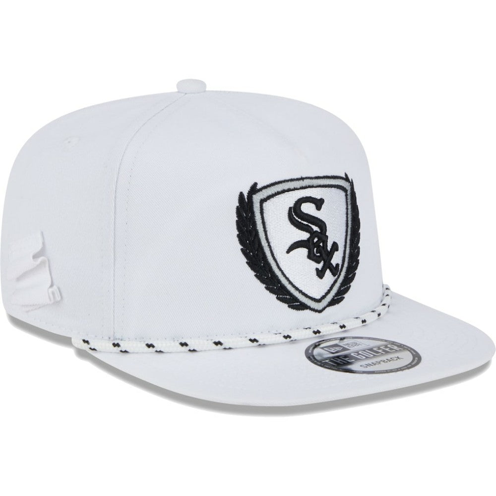 Chicago White Sox New Era Golfer Tee 9FIFTY Snapback Hat Lifestyle