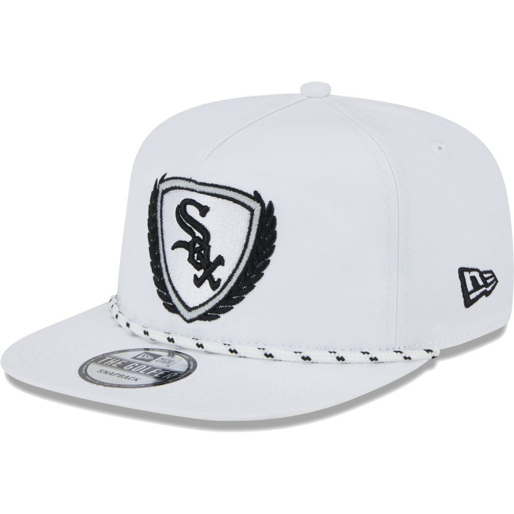 Chicago White Sox New Era Golfer Tee 9FIFTY Snapback Hat Lifestyle