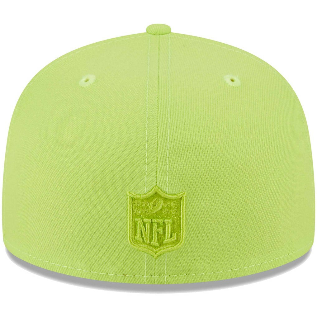 Los Angeles Rams New Era Color Pack Brights 59FIFTY Fitted Hat Neon Green - NFL