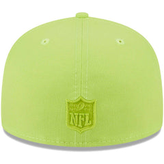 Los Angeles Rams New Era Color Pack Brights 59FIFTY Fitted Hat Neon Green - NFL