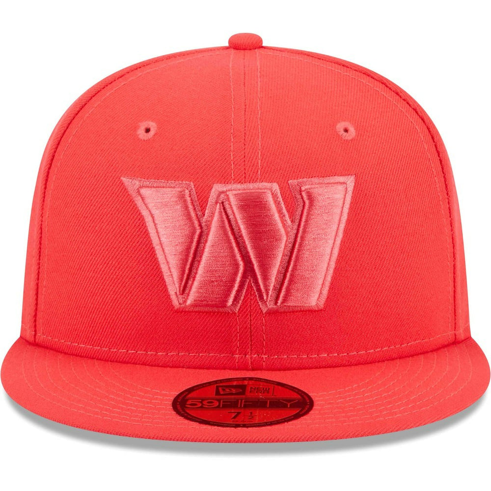 Washington Commanders New Era Color Pack Brights 59FIFTY Fitted Hat Red - NFL