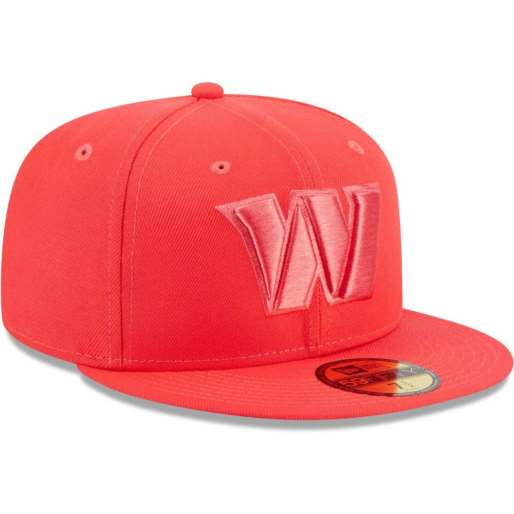Washington Commanders New Era Color Pack Brights 59FIFTY Fitted Hat Red - NFL