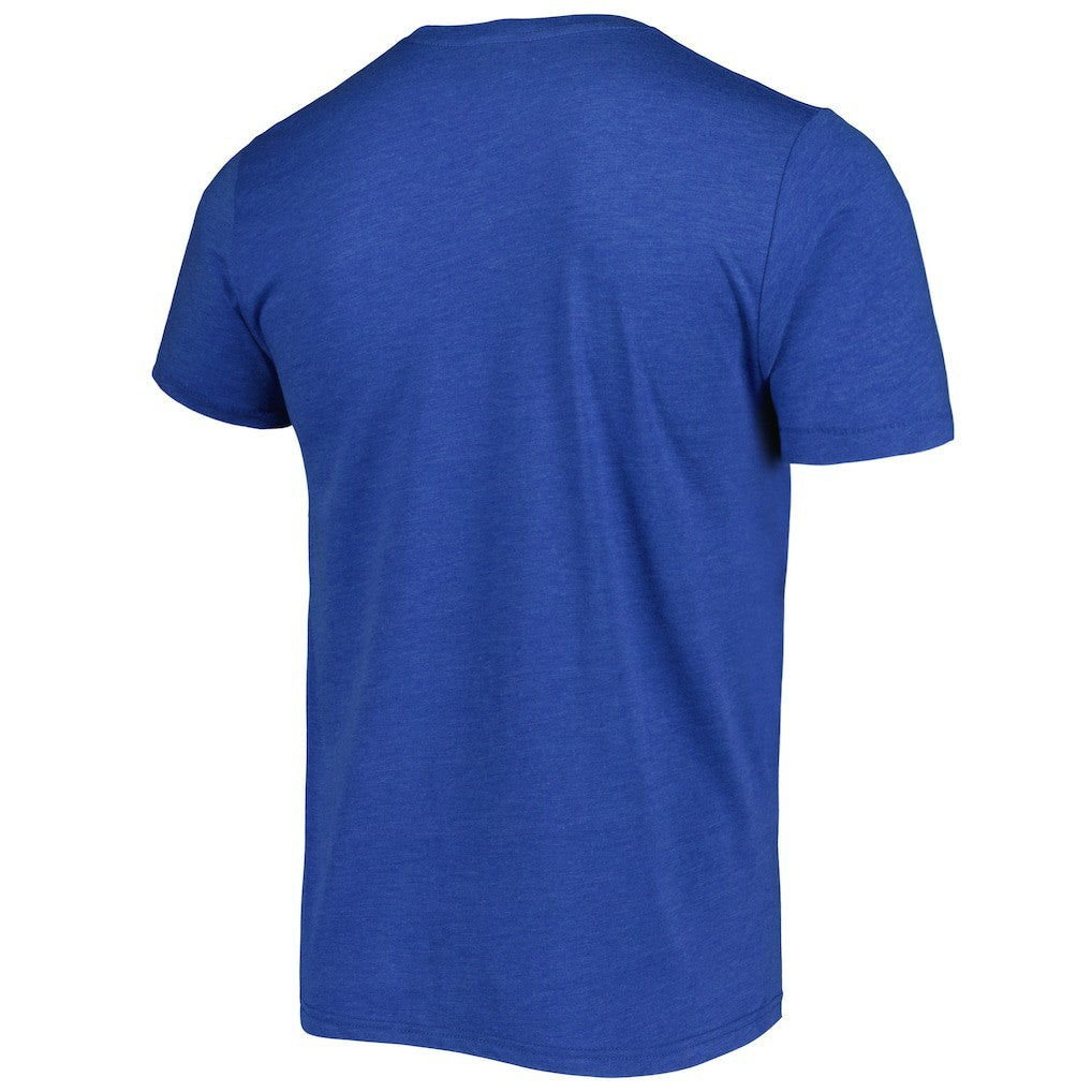 Emmitt Smith Dallas Cowboys Homage Unisex NFL Blitz Retired Player Tri-Blend T-Shirt Heathered Heather Royal - NFL