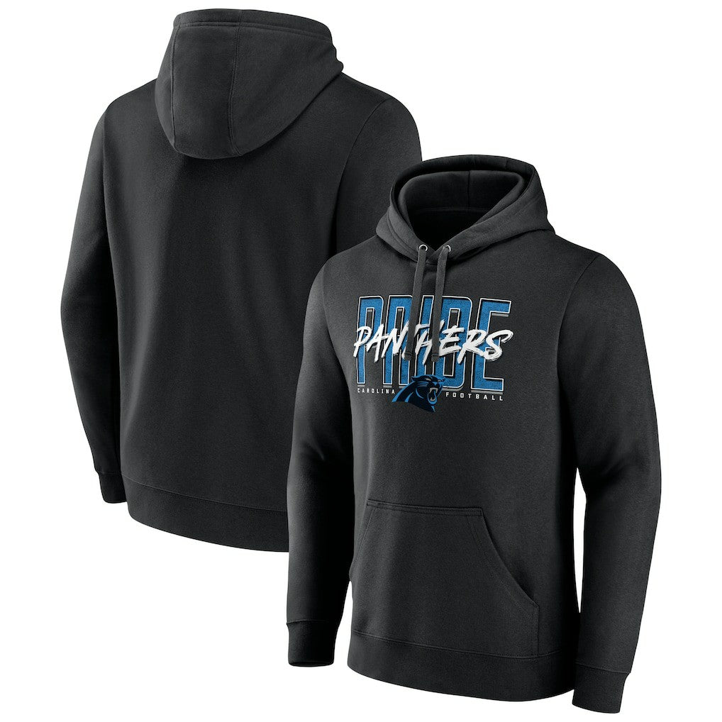 Carolina Panthers Hometown Collection Prevent Pullover Hoodie Black - NFL