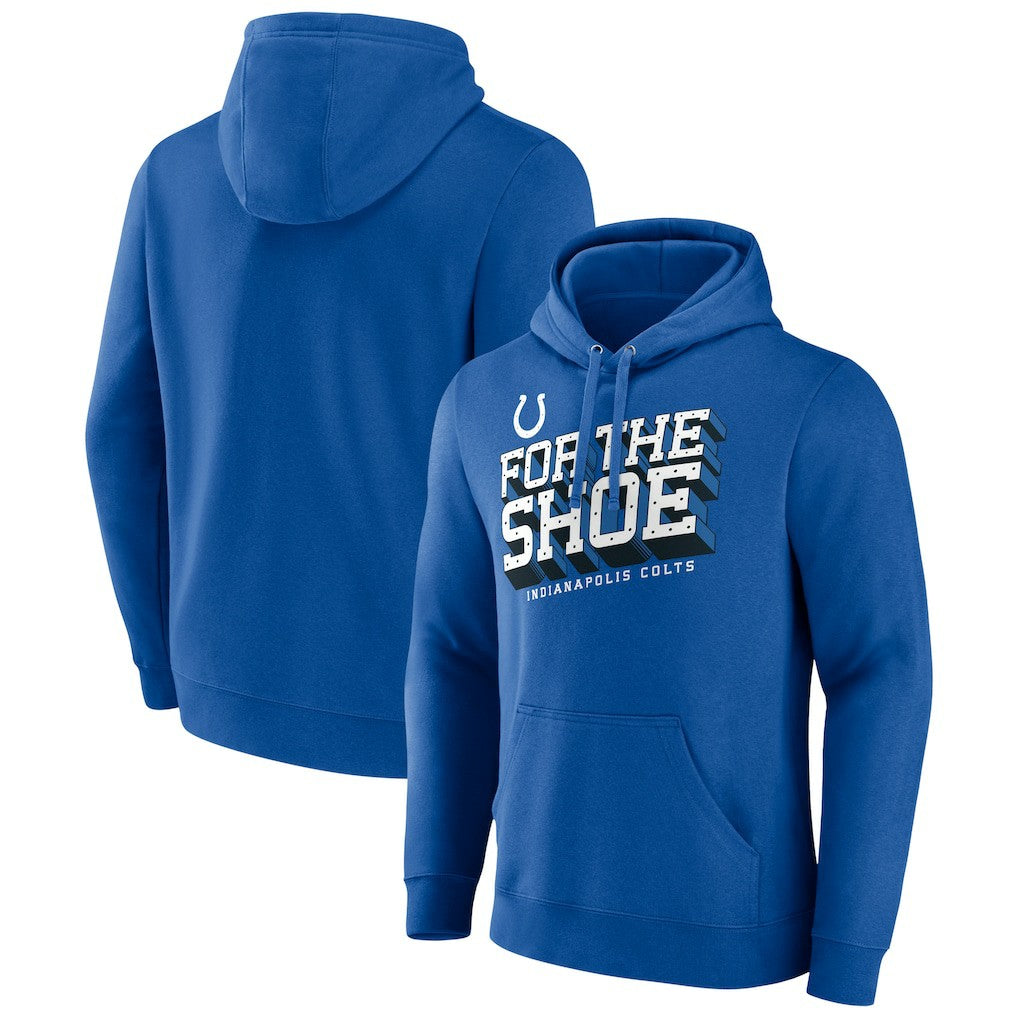 Indianapolis Colts Hometown Collection Prevent Pullover Hoodie Royal - NFL