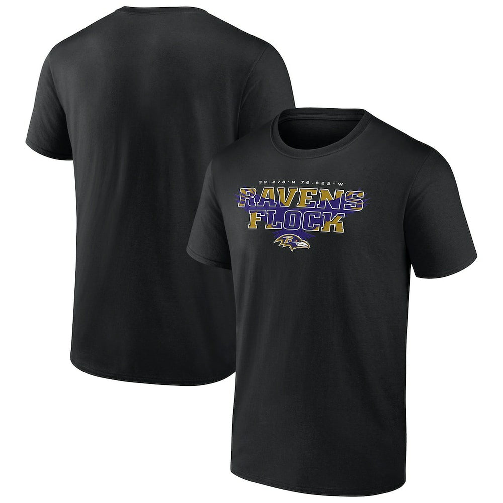 Baltimore Ravens Hometown Collection Prime Time T-Shirt Black - NFL