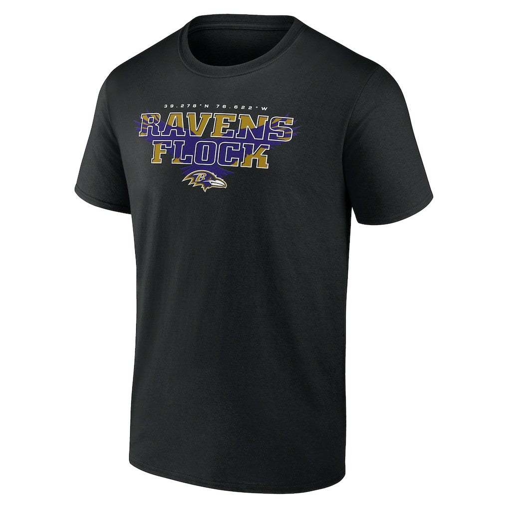 Baltimore Ravens Hometown Collection Prime Time T-Shirt Black - NFL