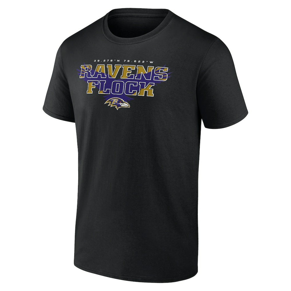 Baltimore Ravens Hometown Collection Prime Time T-Shirt Black - NFL