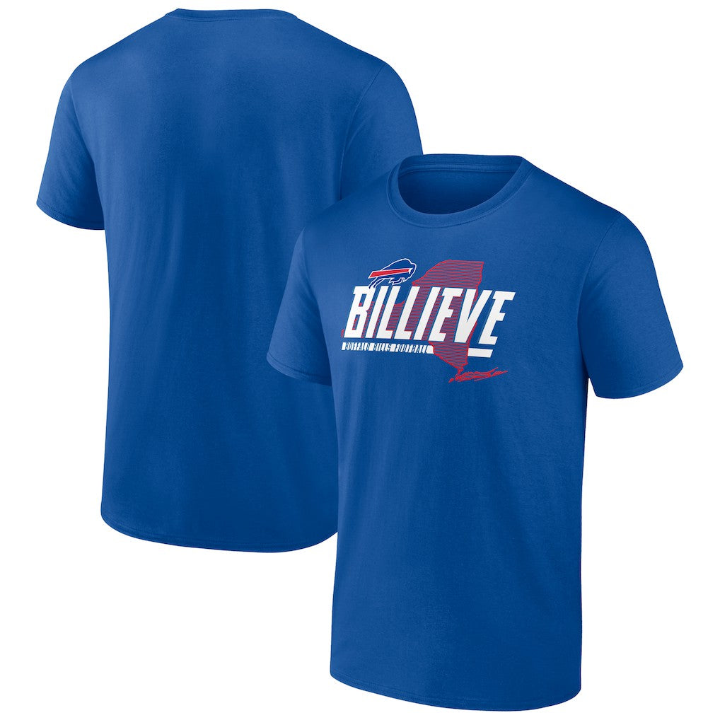 Buffalo Bills Hometown Collection Prime Time T-Shirt Royal - NFL