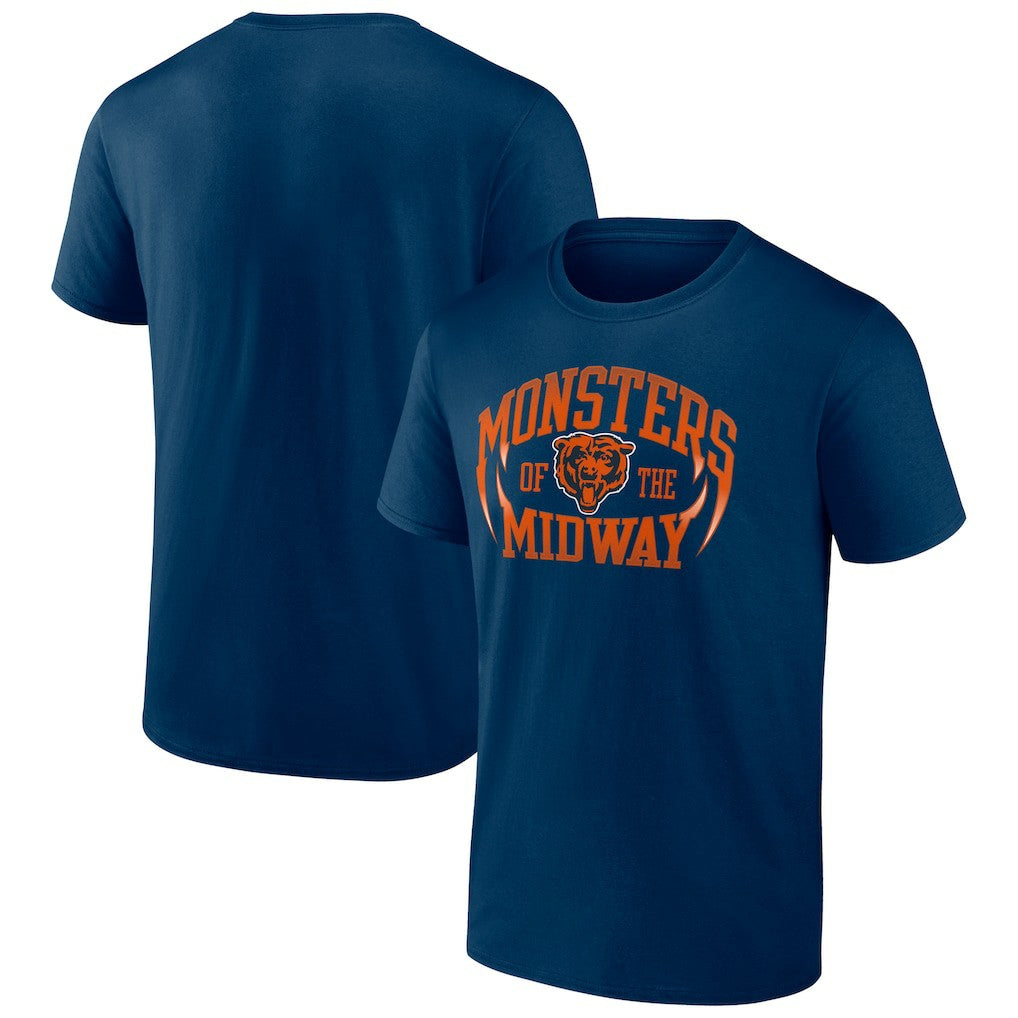 Chicago Bears Hometown Collection Prime Time T-Shirt Navy - NFL