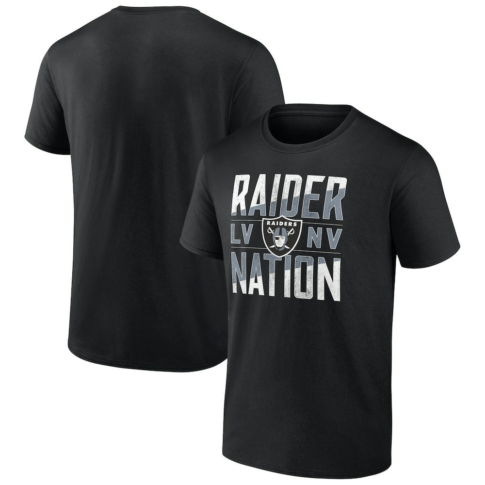 Las Vegas Raiders Hometown Collection Prime Time T-Shirt Black - NFL