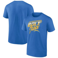 Los Angeles Chargers Hometown Collection Prime Time T-Shirt Powder Blue - NFL