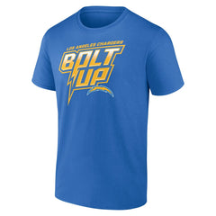 Los Angeles Chargers Hometown Collection Prime Time T-Shirt Powder Blue - NFL