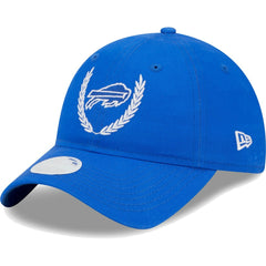 Buffalo Bills New Era Women's Leaves 9TWENTY Adjustable Hat Royal - NFL