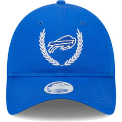 Buffalo Bills New Era Women's Leaves 9TWENTY Adjustable Hat Royal - NFL