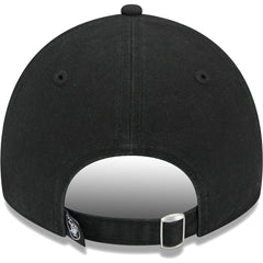 Las Vegas Raiders New Era Women's Leaves 9TWENTY Adjustable Hat Black - NFL