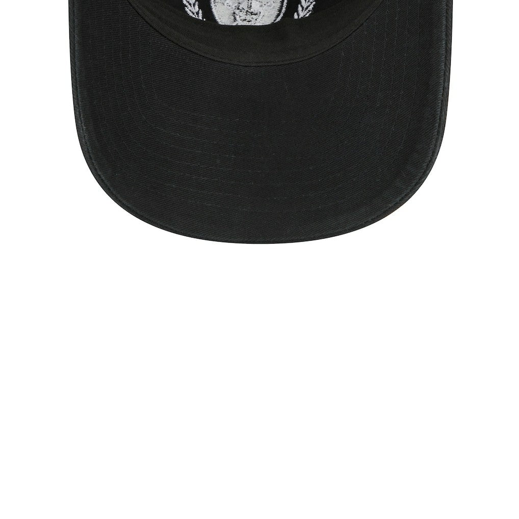 Las Vegas Raiders New Era Women's Leaves 9TWENTY Adjustable Hat Black - NFL