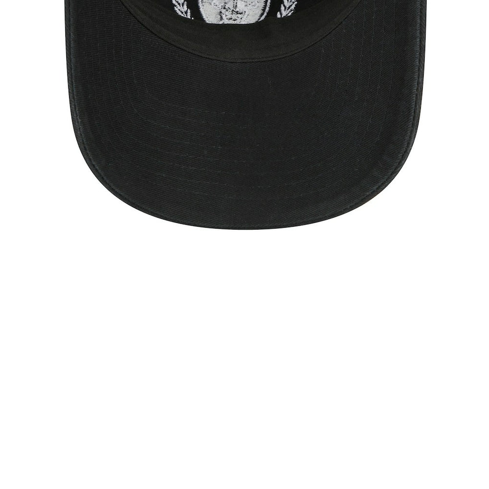 Las Vegas Raiders New Era Women's Leaves 9TWENTY Adjustable Hat Black - NFL