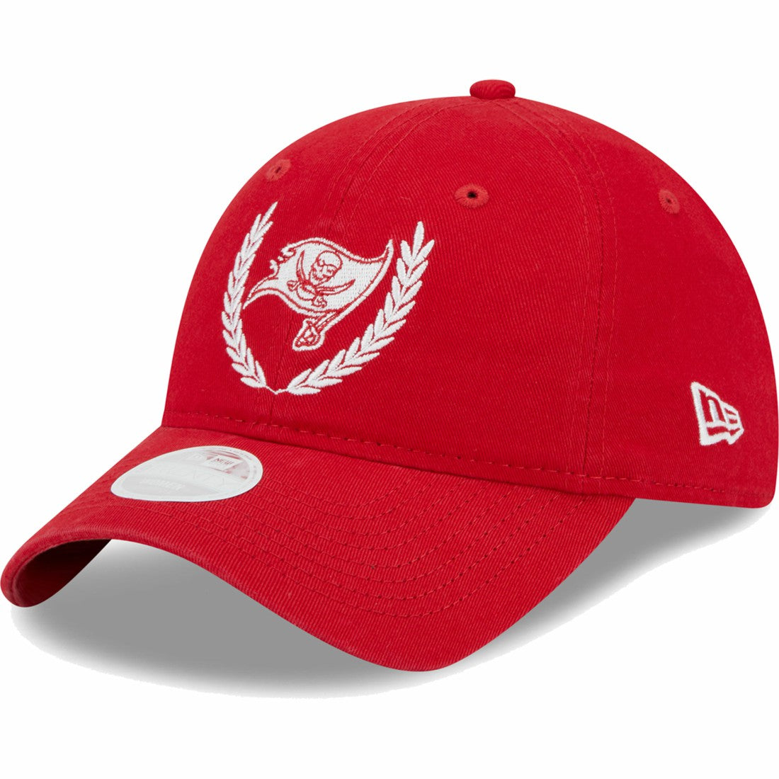 Tampa Bay Buccaneers New Era Women's Leaves 9TWENTY Adjustable Hat Red - NFL